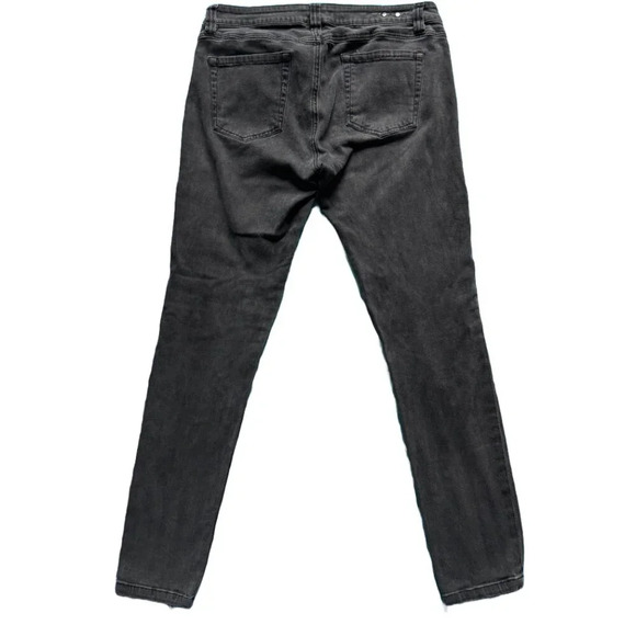 CAbi 3044 Pitch Super Skinny Black Jeans Sz 8 - Picture 2 of 3